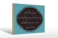 Holzschild Spruch 30X20 Cm Ich Fortbildung Zum Arschloch Deko Schild Wooden Sign