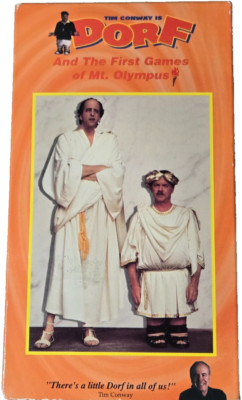 Longshot Enterprises Tim Conway is Dorf and The First Games of Mt. Olympus VHS