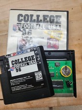 College Football USA 96 with Box. NEW BATTERY! TESTED! (Sega Genesis, 1995)