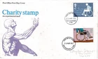 GB 1975 Charity Stamp FDC Rotherham cancel written with enclosure VGC