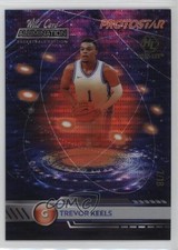 2021 Wild Card Alumination Holo-Lux Orange Sparkle 7/18 Trevor Keels #PS-9 1b9b