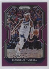 2020-21 Panini Prizm Purple Prizm 87/99 D'Angelo Russell #95 0nr3