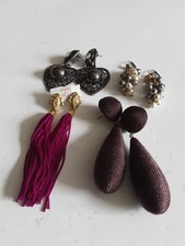 boucles d'oreilles vintage bijoux fantaisie