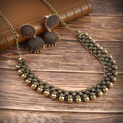 Tribal Banjara Ethnic Tribal Choker Necklace Handmade Beaded Boho Jewelry
