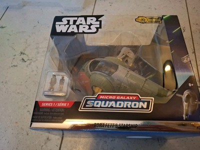 Star Wars Micro Galaxy Squadron Boba Fett's Starship 0021 OVP