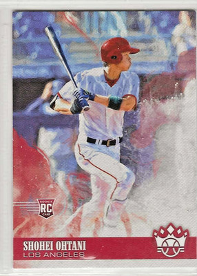 2018 Panini Diamond Kings - Shohei Ohtani #76 Batting Follow Through (RC)