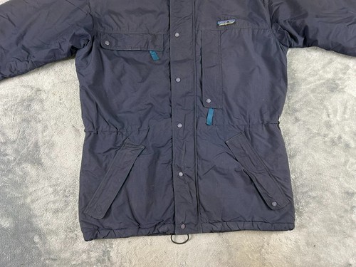 VESTE HOMME ISOLANTE VINTAGE PATAGONIA GUIDE SHELL PARKA S BLEU SNOWBOARD - Photo 3/15