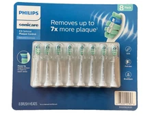 Philips Sonicare C2 Optimal Plaque Control Brush Heads NEW - Soft (Count of 8)