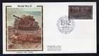CANADA 1992 FDC Cover; Military; Dieppe Raid; Colorano Silk; German Tiger Tank