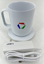 Ember Temp Control Smart Mug 2 - 10 oz White - App Controlled *PRINTED LOGO