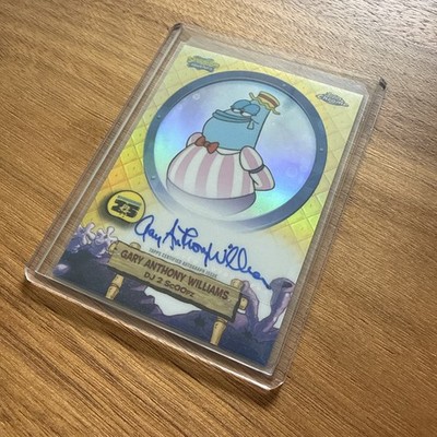 2025  Topps SpongeBob *SOLO AUTO DJ 2 Scoopz* [#SA-GW] (Gary Anthony Williams)