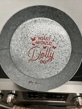 Round Dolly serving tray