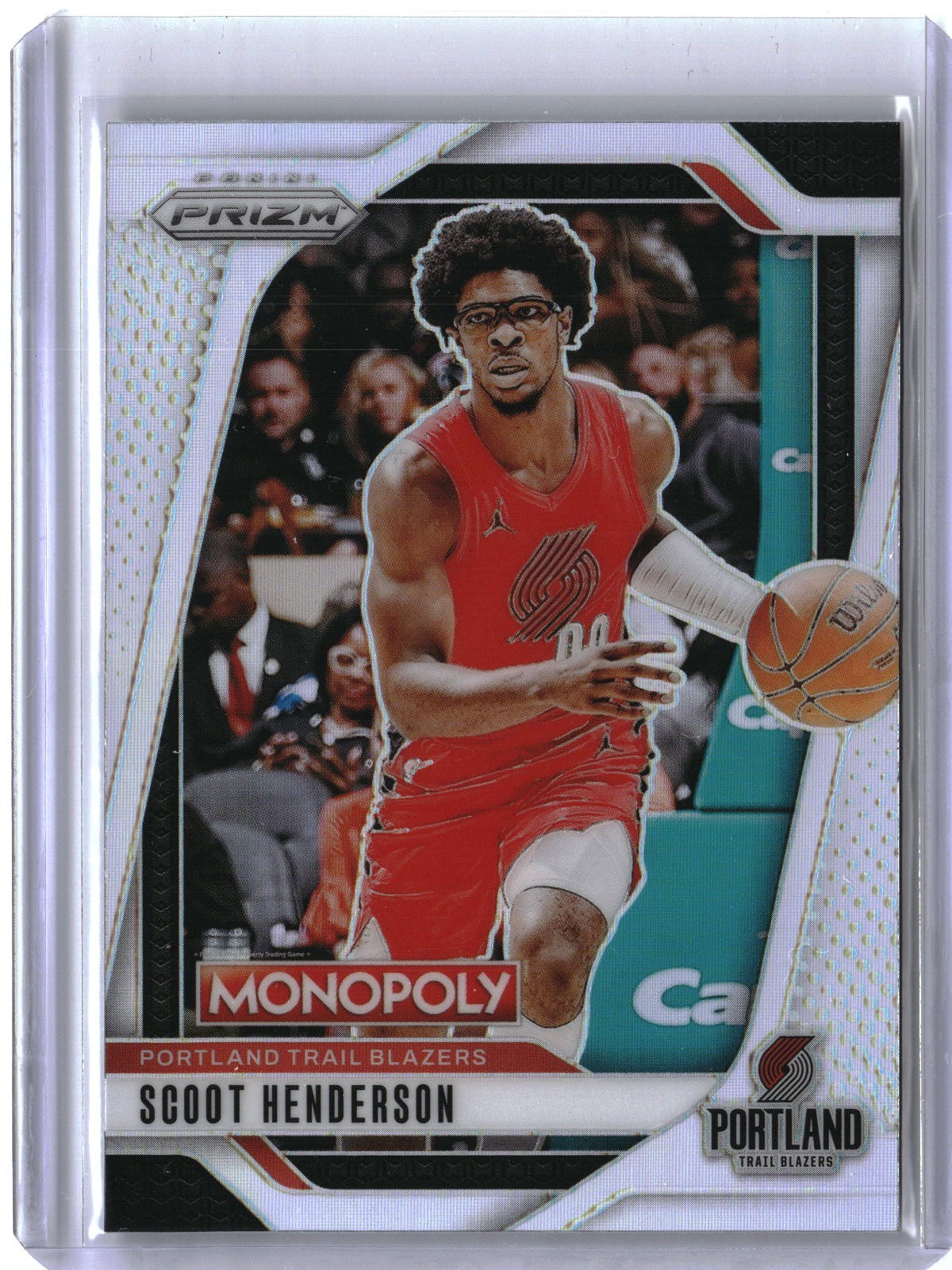 2024-25 Panini Prizm Monopoly #5 Scoot Henderson Silver Prizm