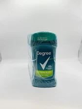 Degree Men Extreme Blast Antiperspirant Deodorant  Odor Stick 2.7 oz. Lot Of 6