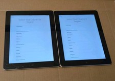 Lot Of 2 Apple iPad 4th Generation A1458 Wi-Fi - Black Parts Only