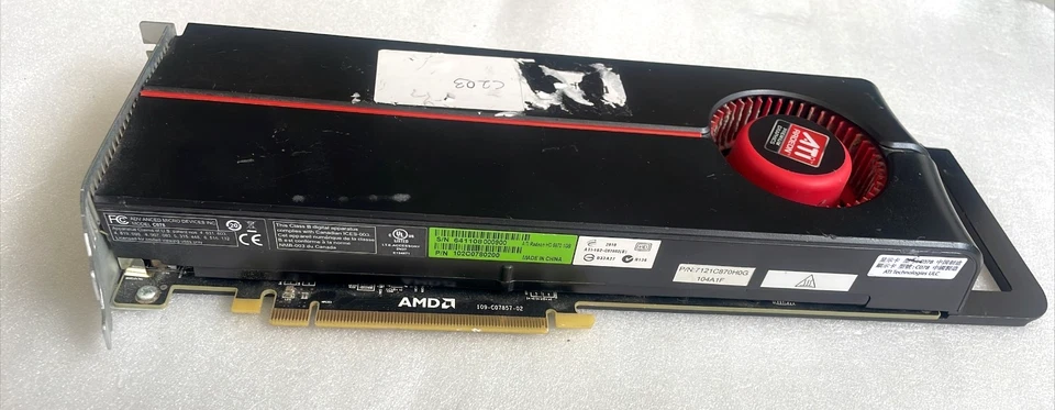 Apple Mac Pro ATI Radeon HD 5870 1GB GDDR5 PCI-Express Video Graphics Card - Image 3 of 4