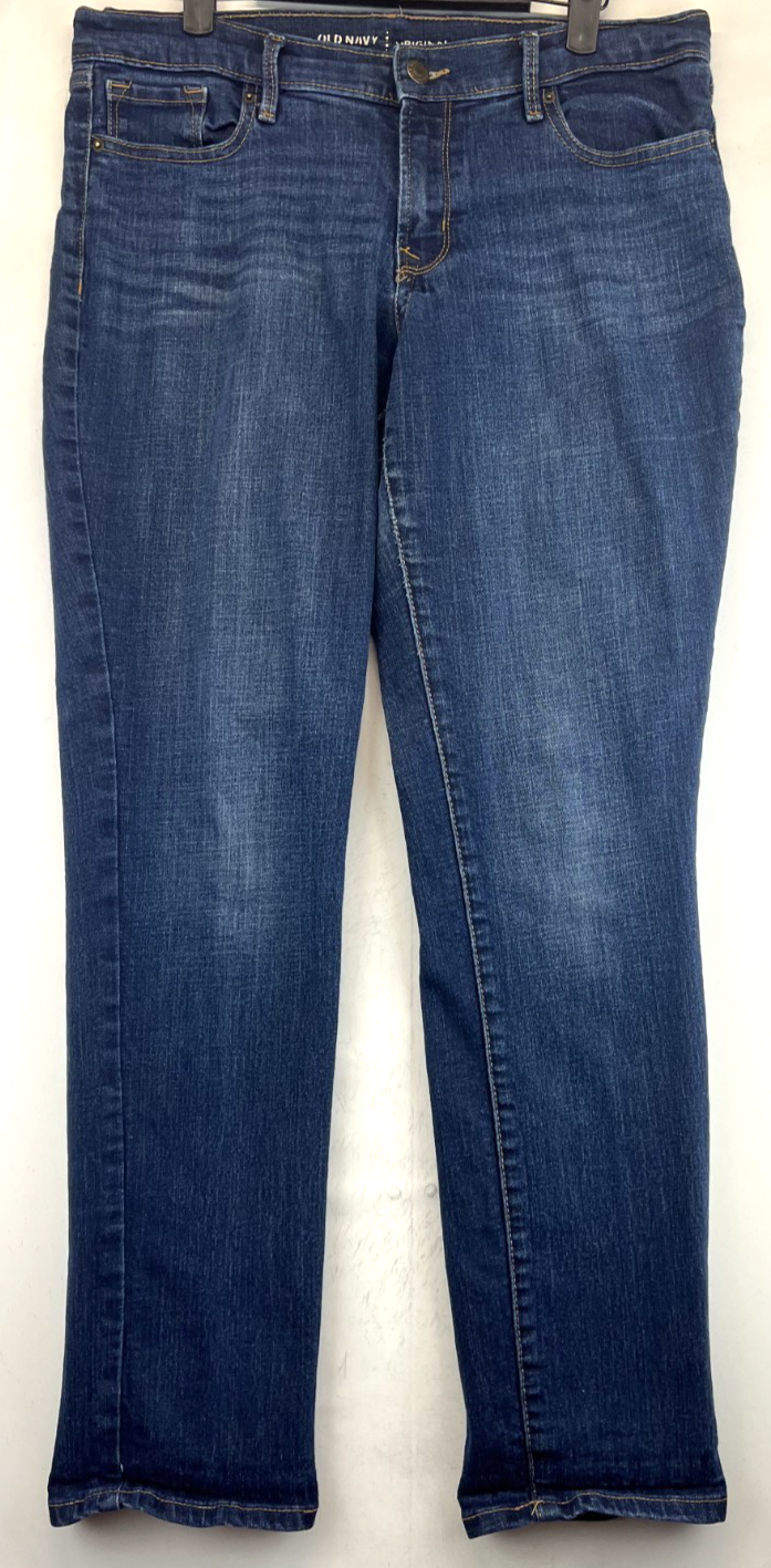 Old Navy Jeans - Womens Size 8 - Blue - Original Mid Rise - Straight Leg (4628)