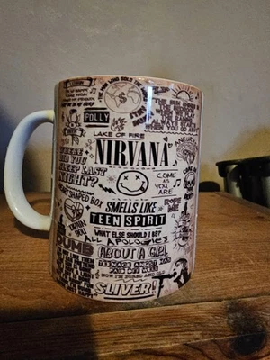 Nirvana band Mug Dishwasher Safe New & Boxed