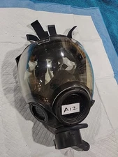 MSA Millennium Riot Control Gas Mask, Size MEDIUM Clear 10051287 A12