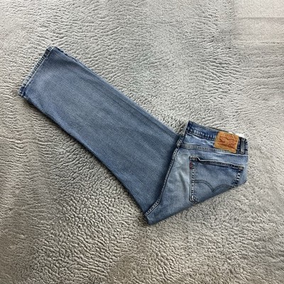 Vintage Levi's 505 Jeans Herren W36 L31 Blau Regular Straight Fit Denim Retro