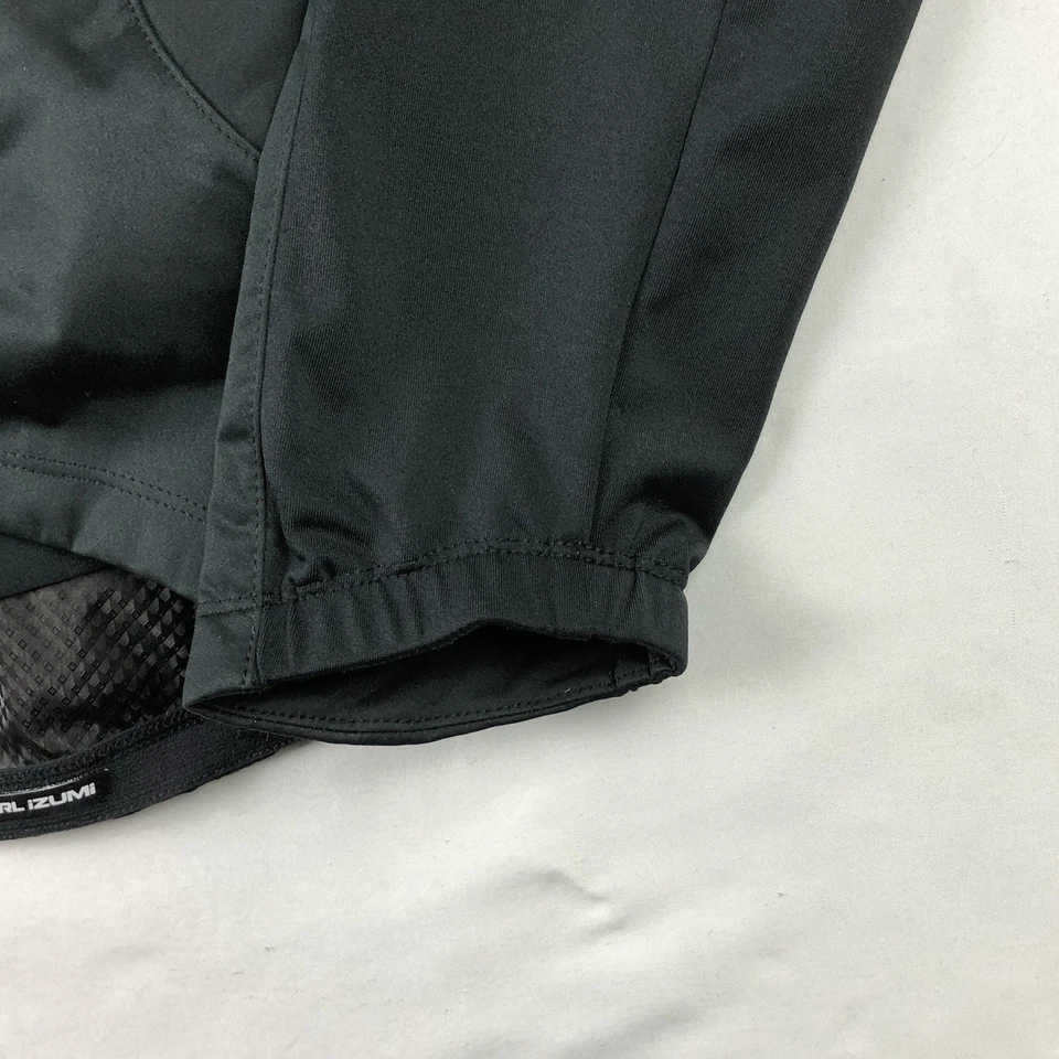 Pearl Izumi Pro Pursuit Mens XL Black Cycling Full Zip Windbreaker Rain Jacket - Image 2 of 4