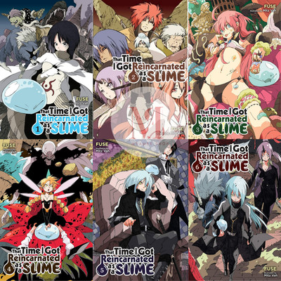 That Time I Got Reincarnated as a Slime Light Novel Volume 1-21 English Version