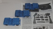 Marx 4804/6013 Strategic Air Command Comp.-a-set " Lot / 3 Blue SAC Jeeps "