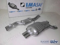Imasaf Auspuffset für BMW 3Er E46 320I+325I+Coupe+Touring+Cabrio 00-07 | Msd+Esd