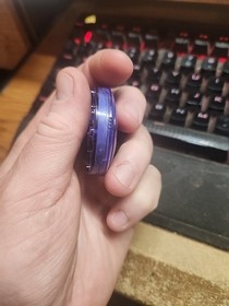 LEGO Ninjago Purple Round Spinner 6x6x1 - Lord Garmadon (92549c10pb01) 4633931