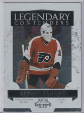 Bernie Parent 2010-11 Panini Playoff Contenders Legendary Contenders