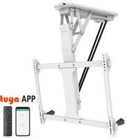 Mywall Tv-Deckenhalterung HL44MW 32-70 Zoll Mit Funk-Fernbedienung + App Weiß