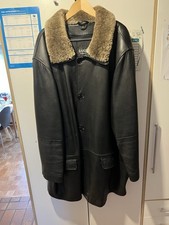 Herren Lange Echtes Lederjacke