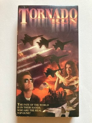 Tornado Run VHS Simitar 1995 Sharon Bruneau 90s Cheap Action Cheesy B-Movie NTSC
