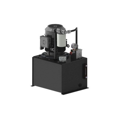 MONARCH T1VA355C02F1-01 HPU,1 St,8 gal,3 HP,1.5 gpm,208-230/460V 38VP25
