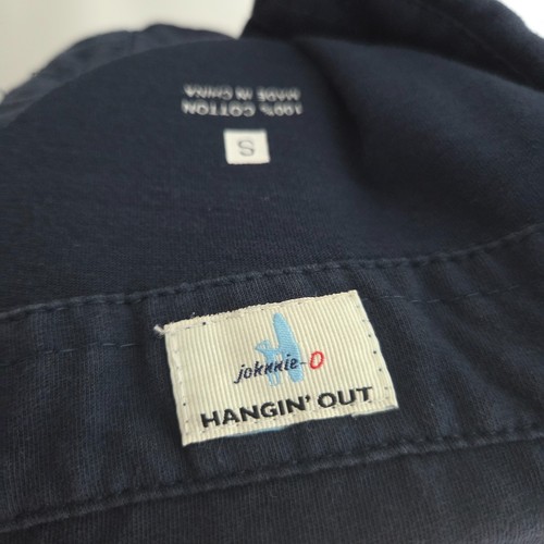 Johnnie-O Men's Performance Golf Stretch Polo Blue Small Navy  Blue Y2K - Picture 4 of 8