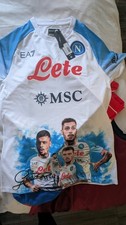 Napoli EA7 Face Game Scudetto Away Shirt  23/24 Gaetano Xl