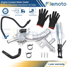 Engine Coolant Water Outlet for Cruze Chevy Sonic Trax Encore 1.4L Turbo