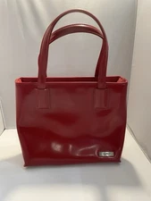 ESPRIT BAG-retro, red, purse, cross body strap or handbag