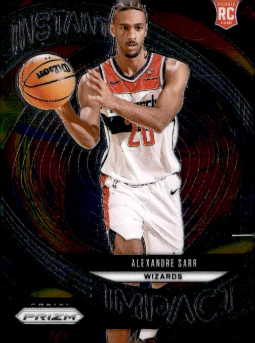 2024-25 Panini Prizm #1 Alexandre Sarr Instant Impact