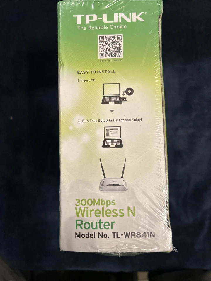 TP‑LINK TL‑WR841N 300Mbps Wireless N Router: New In A Sealed Box - Image 3 of 3