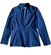 Anne Klein Women  s NWT Virgin Wool Tailored Blazer Size 6 Classic