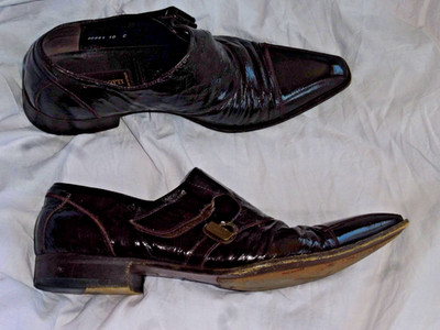 Cesare Paciotti Schuhe Gr 10 Klettverschluß made in italy  sehr hoher Neupreis