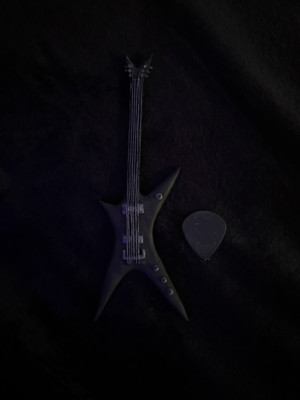 Dimebag Darrel Dean  Miniature Guitar Figure Hand Made !  