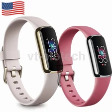 New Fitbit Luxe Activity Fitness & Wellness Heart Rate Tracker S+L Wristband