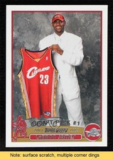 2003-04 Topps Draft Pick LeBron James #221 READ px8