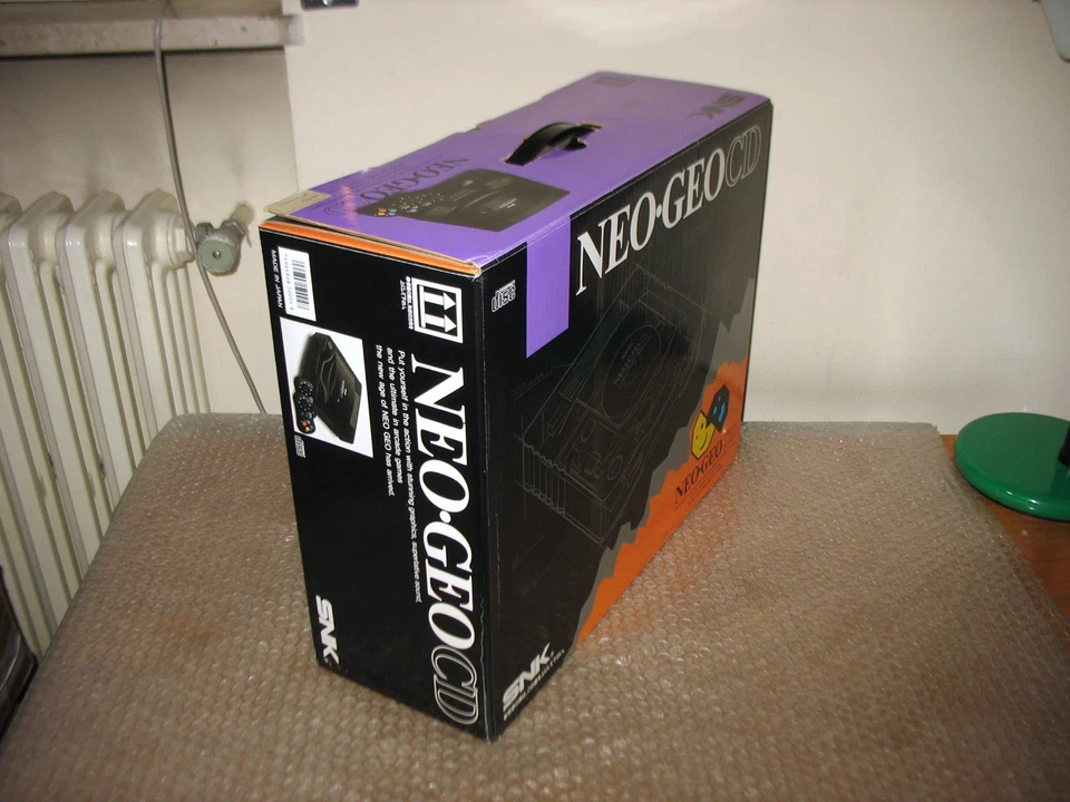 BOXED SNK NEO GEO CD TOP LOADING CONSOLE JAP IMPORT - Imagen 4 de 4