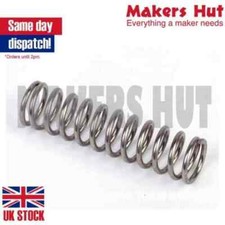 2x Compression Springs for 3D Printer Bed or Extruder