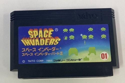Nintendo Famicom FC Space Invaders From Japan w/ Box and Manual 0690 SP - Picture 3 of 6
