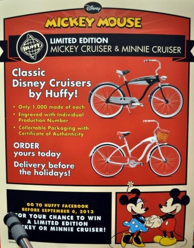 Limited Edition Disney Mickey Mouse Bike - Picture 2 of 10