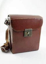 Small Leather Camera Case ca. 1950s